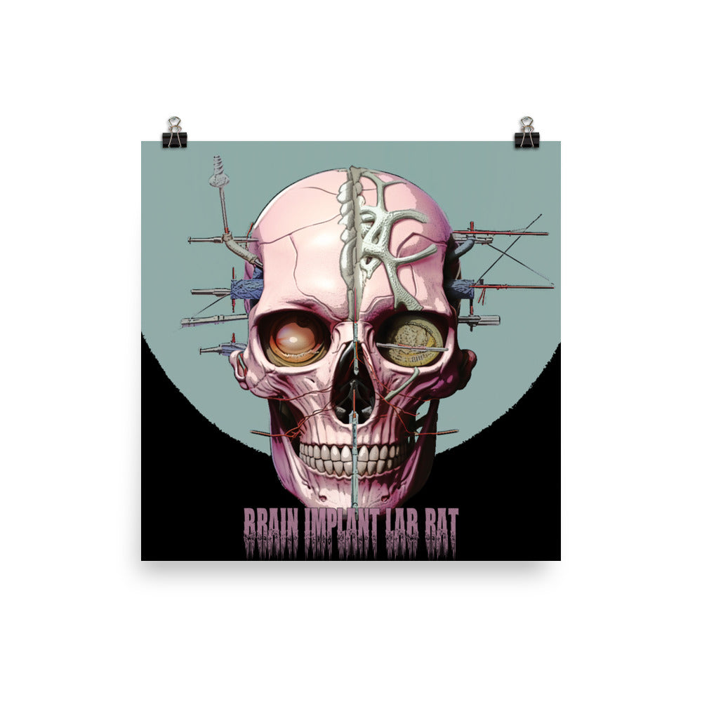 Brain Implant Lab Rat 5 Poster