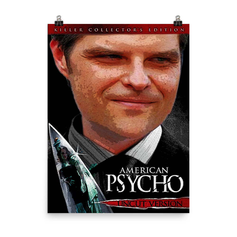 American Psycho Gaetz Poster