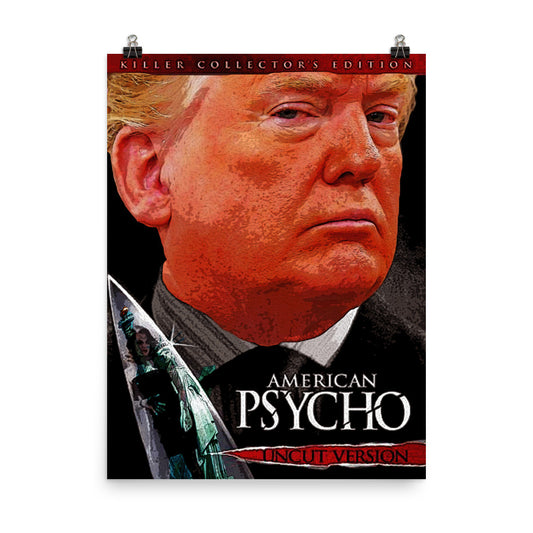 American Psycho Trump Poster