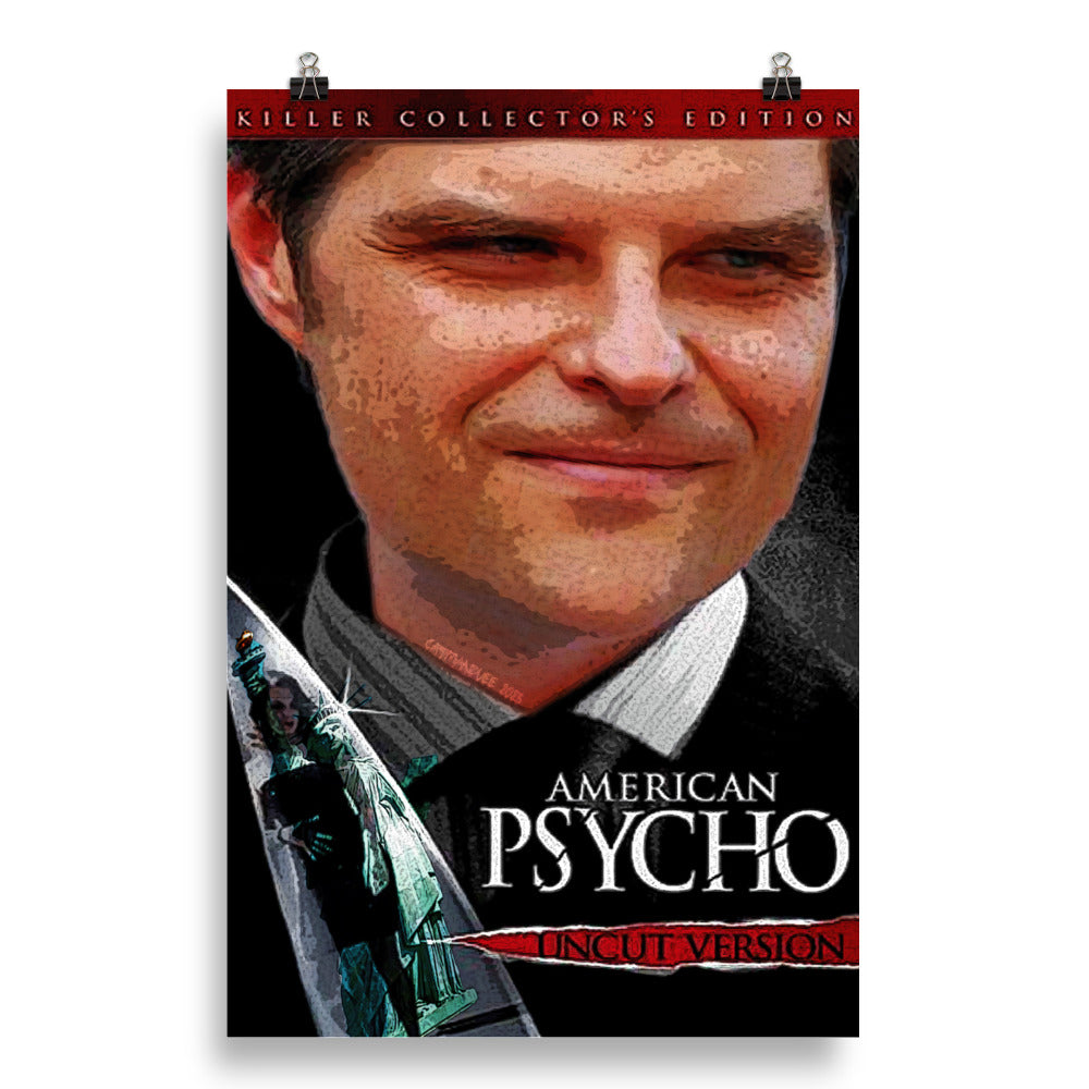 American Psycho Gaetz Poster