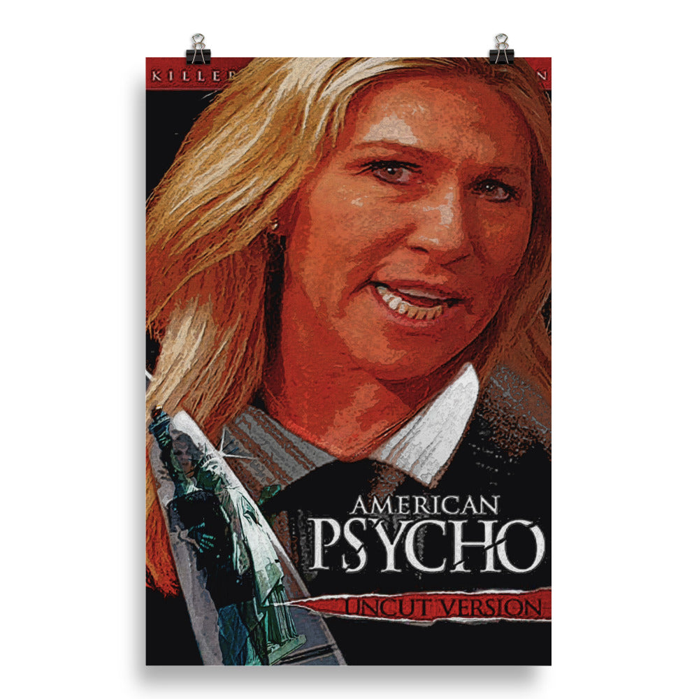 American Psycho MTG Poster