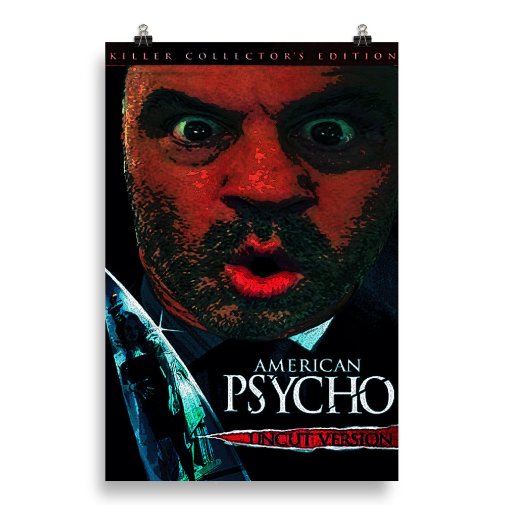 American Psycho Rogan Poster