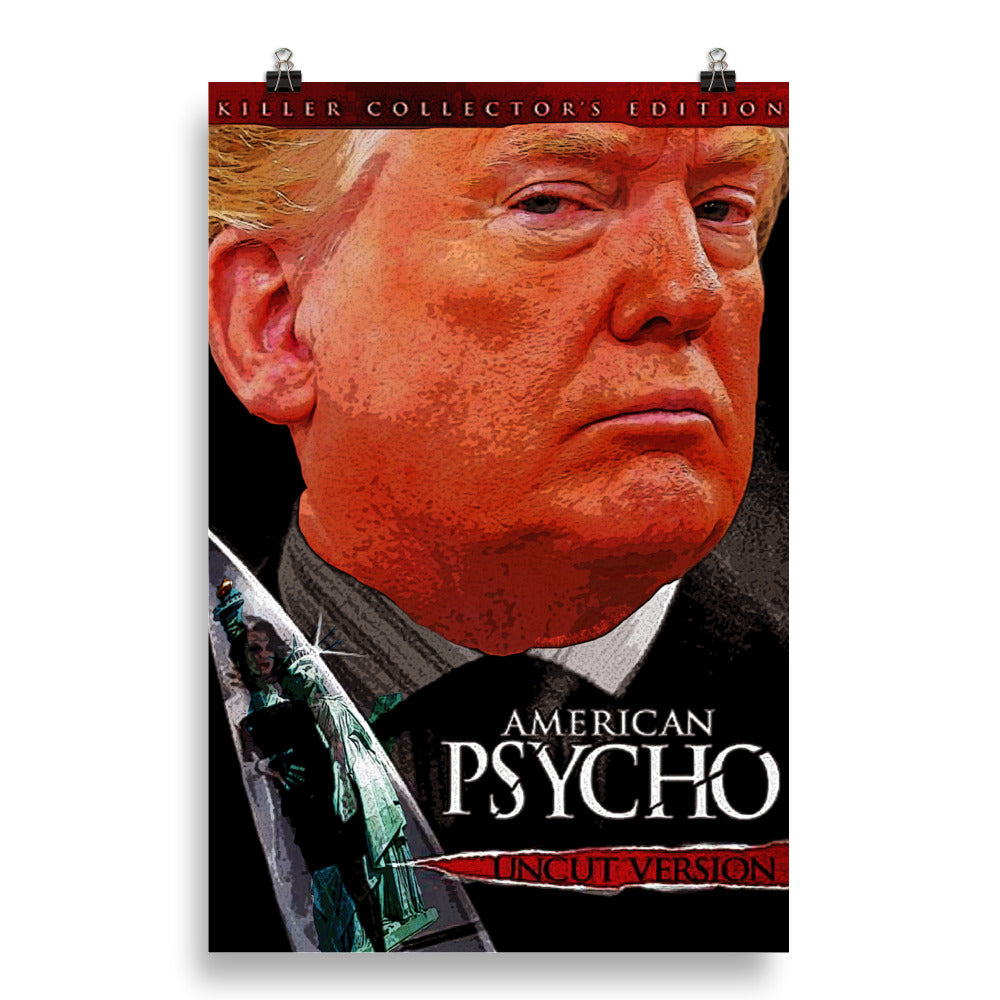 American Psycho Trump Poster