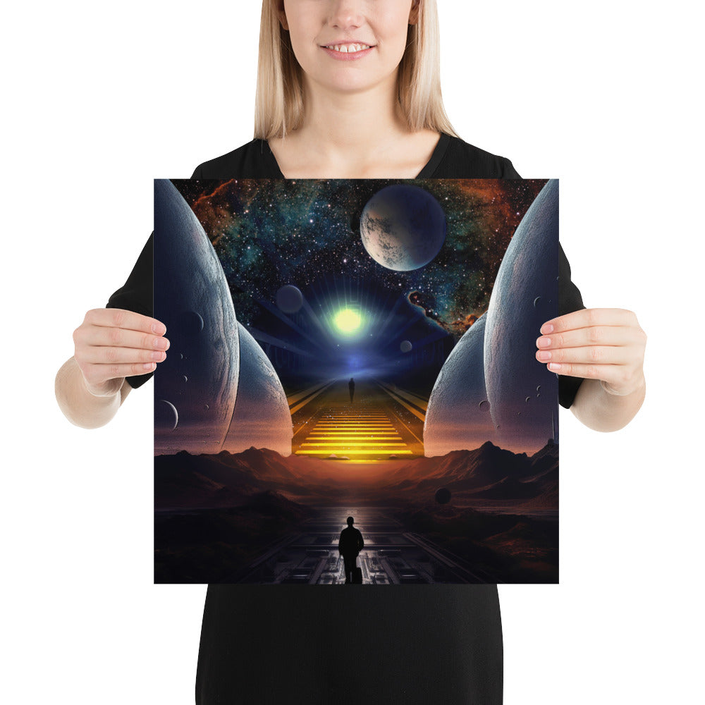 The Final Frontier 9 Photo Paper Poster