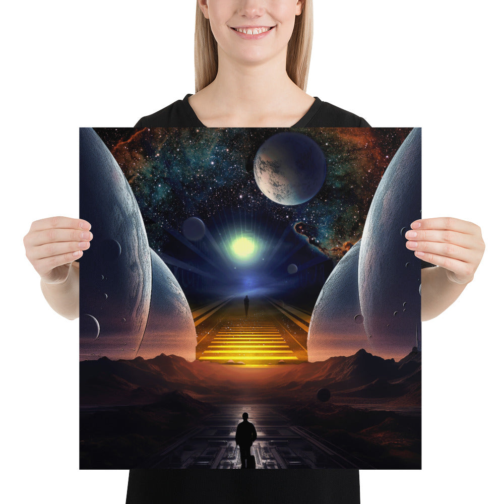 The Final Frontier 9 Photo Paper Poster